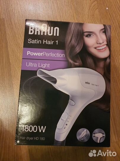 Фен Braun HD180 белый