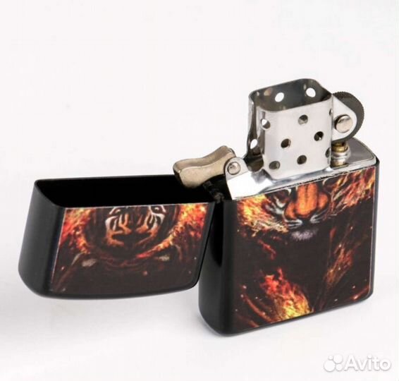 Зажигалка бензиновая zippo зиппо с рисунком