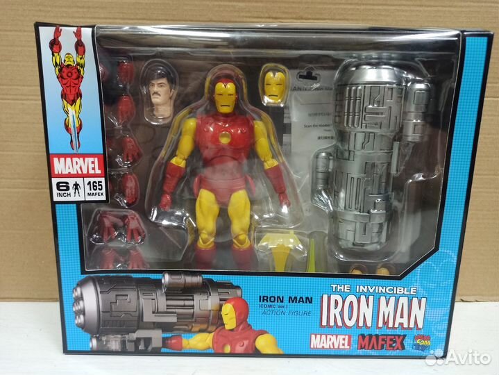 Фигурка Medicom Toy Marvel mafex No.165 Iron Man
