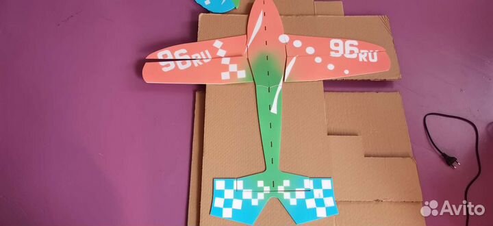 Авиамодель радиоуправляемая, элементы для сборки