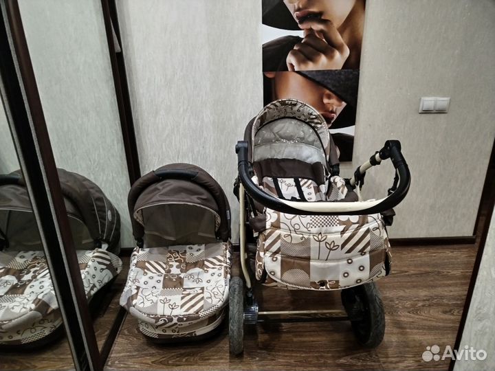 Коляска 2 в 1 бу