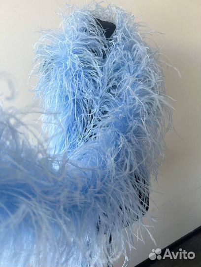 Боа из перьев страуса 7 нитей премиум