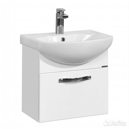 Акватон Ария 50 (1A140301AA010) Тумба под раковину белая