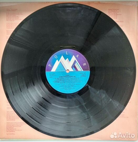 LP Frida – Something's Going On /Polar Sweden 1982