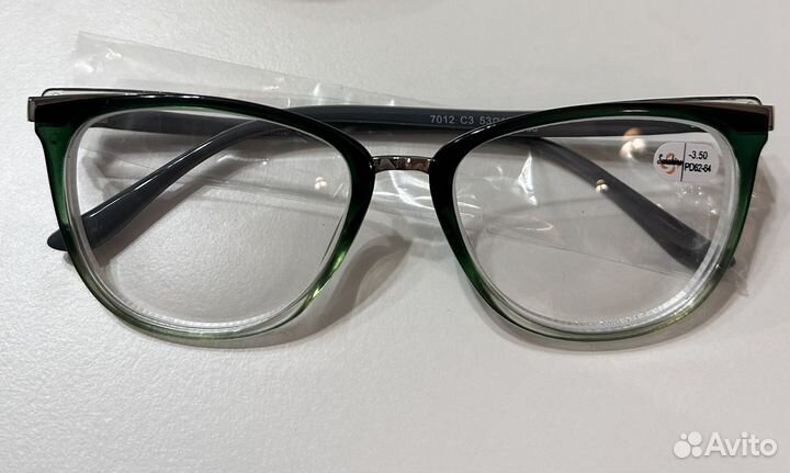 Очки для зрения -3,5 и +1 pd 62-64