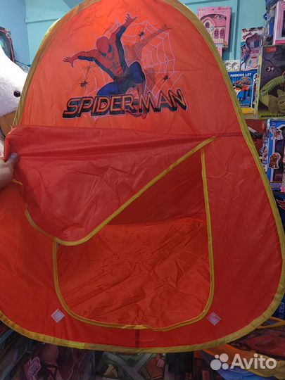 Детская игровая палатка кукла лол человек паук