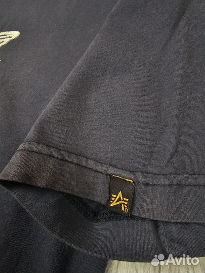 Футболка Alpha Industries Винтаж оригинал L-M
