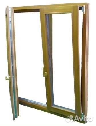 Деревянные окна со стеклопакетом