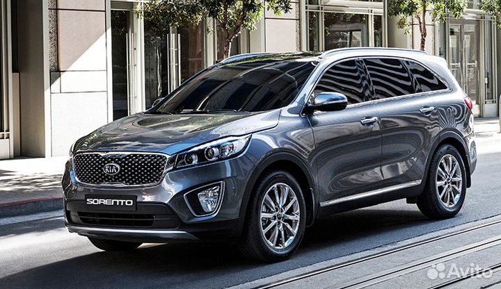 Ковры резиновые в салон KIA Sorento с 2015-2020
