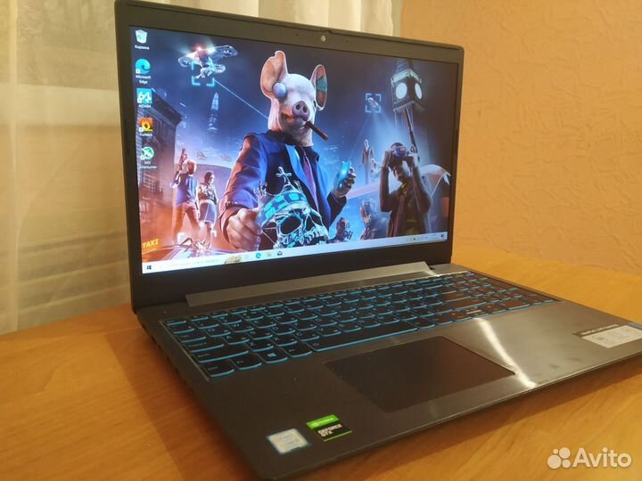 Игровой ноутбук Lenovo gaming на gtx1650