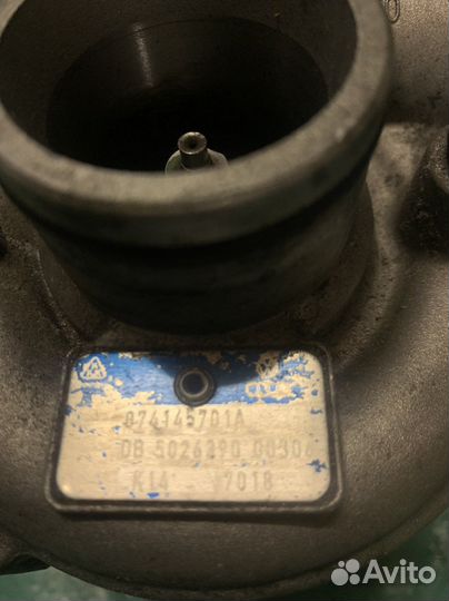 Турбина на volkswagen transporter t4