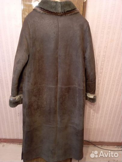 Дубленка женская зимняя длинная