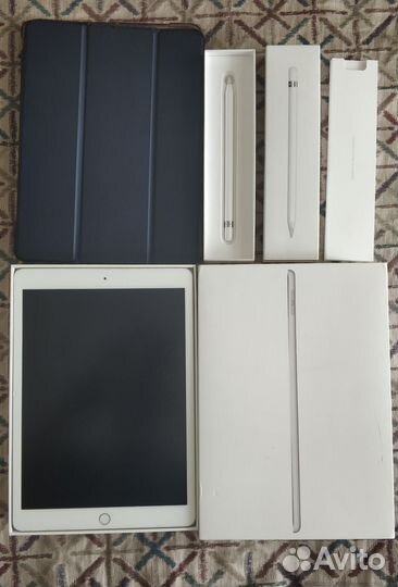 Apple iPad 7 (A2197) 128gb + Apple pencil 1