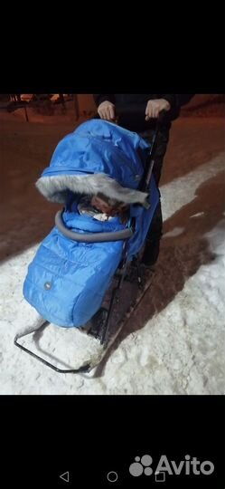 Санки коляска Ника