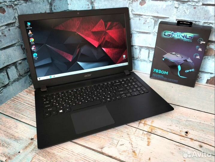 Свежий Acer Aspire на A4-9120/ RAM 8/ SSD 240