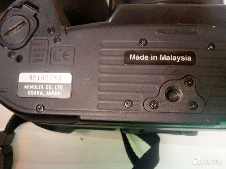 Пленочный фотоаппарат minolta