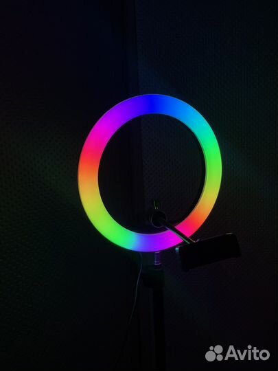 Кольцевая лампа со штативом