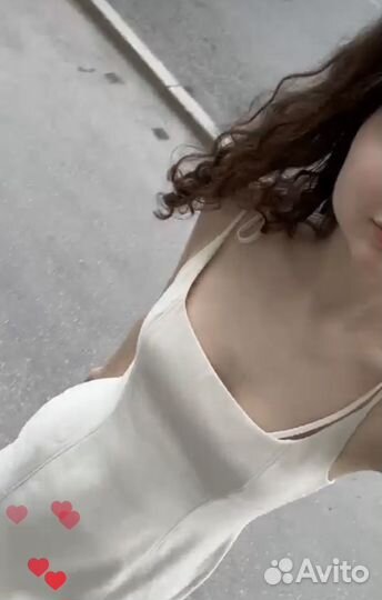 Бежевое платье lime