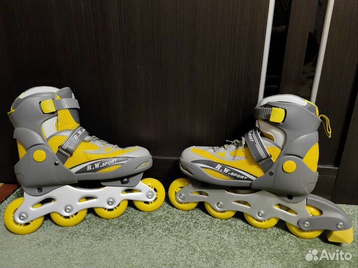 Роликовые коньки раздвижные 38-41