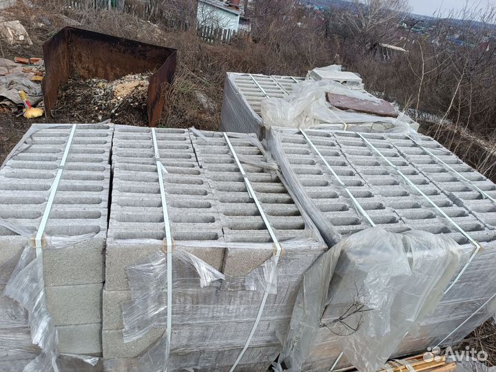 Керамзитобетонные блоки перегородочные