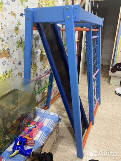 Шведская стенка деревянная бу