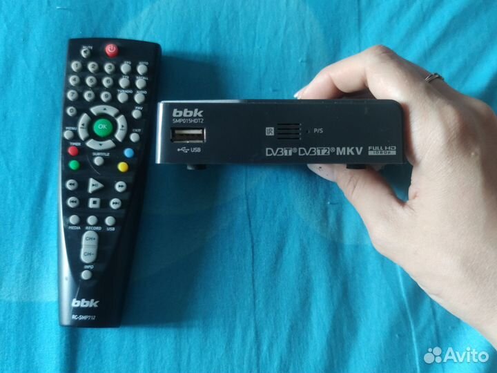 Ресивер DVB-T2 BBK SMP015HDT2