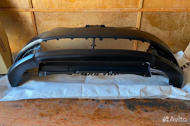 Бампер передний Logan 2 Логан 2 Renault рено