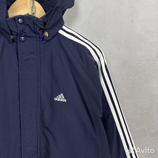 Утепленная Куртка Adidas S Винтаж