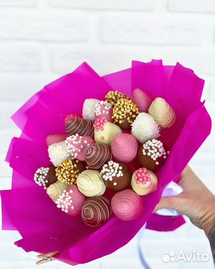 Клубника в шоколаде / Сладкий букет