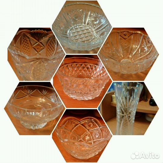 Хрусталь СССР разный