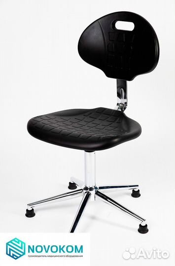 Стул офисный для специалиста кр12 * черный