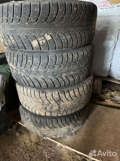 Колеса с зимними шинами 205 55 r16