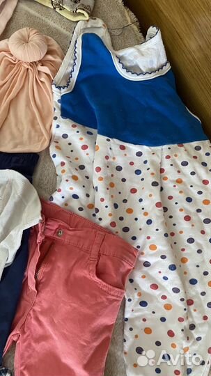 Детские вещи пакетом 68 74 на девочку