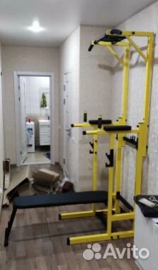 Турник брусья пресс скамья стойка для жима 200 кг