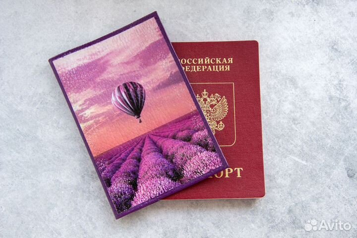 Обложка на паспорт натуральная кожа новая
