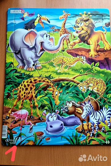 Пазлы Larsen и Ravensburger