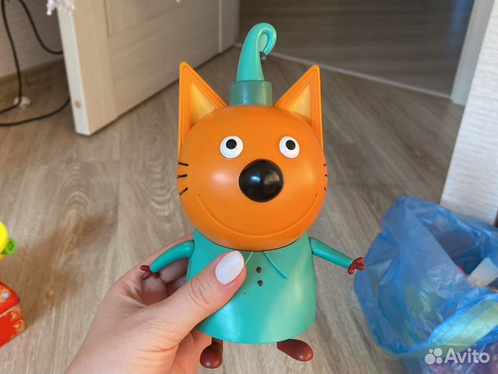 3 кота музыкальная игрушка кот компот