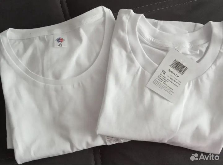 Футболки подростковые набор 2шт р.40