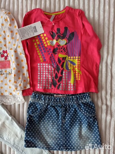 Вещи пакетом на девочку 92- 98 Цена за всё