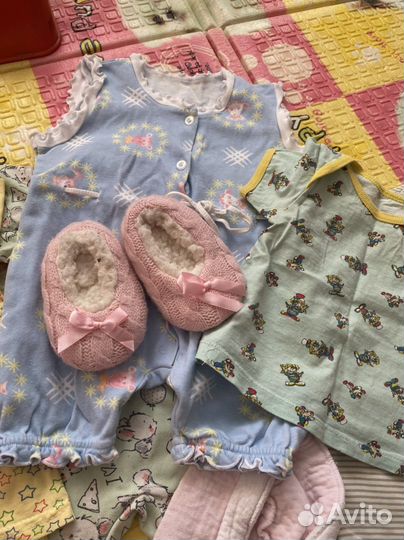 Детские вещи пакетом на девочку от 3 до 9 мес