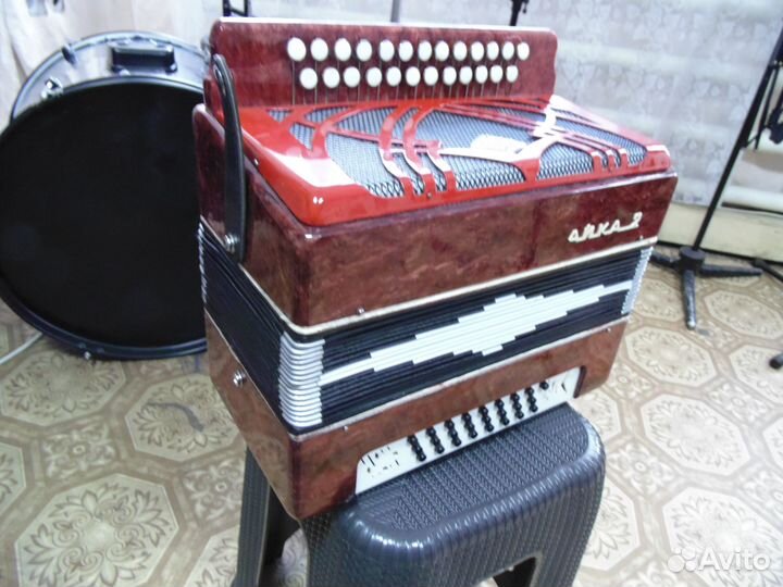 Гармонь шуйская Чайка, 2 голоса, Фа мажор