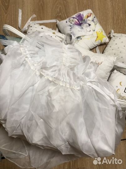 Кровать трансформер в подарок бортики балдахины