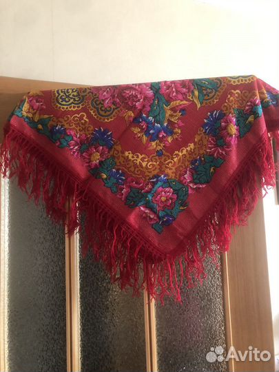 Платок шаль шерсть