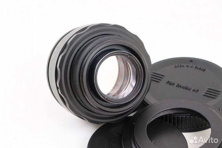 Гелиос-44-2 58 mm f/ 2 + переходник зеркалки Canon