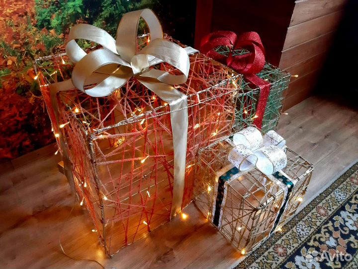 Новогодние коробки
