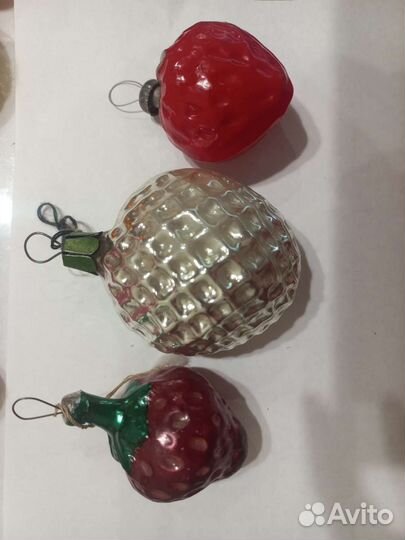 Елочные игрушки СССР