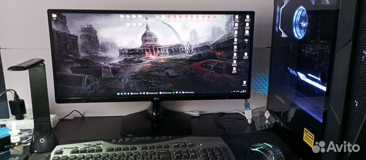 Монитор широкоформатный LG UltraWide (hdmi)