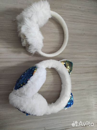 Меховые наушники