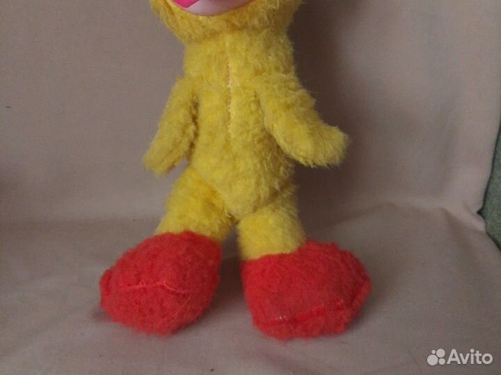 Гусеницы, утёнок плюшевый СССР
