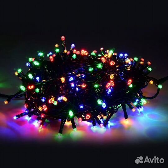 Гирлянда цветная